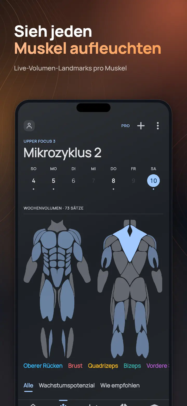 ELVT muscle heatmap – see every muscle light up with live volume landmarks