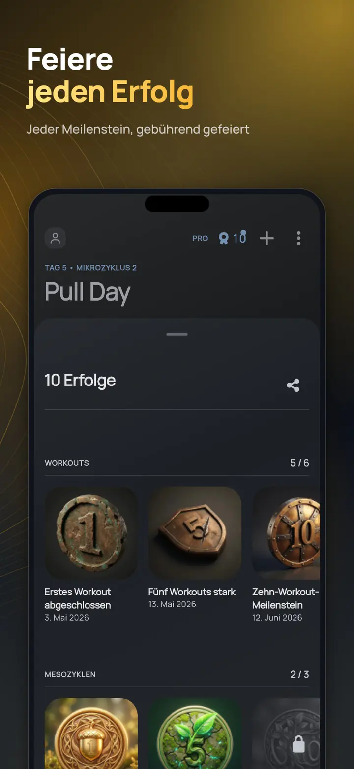 ELVT achievements – celebrate every win with milestones and records