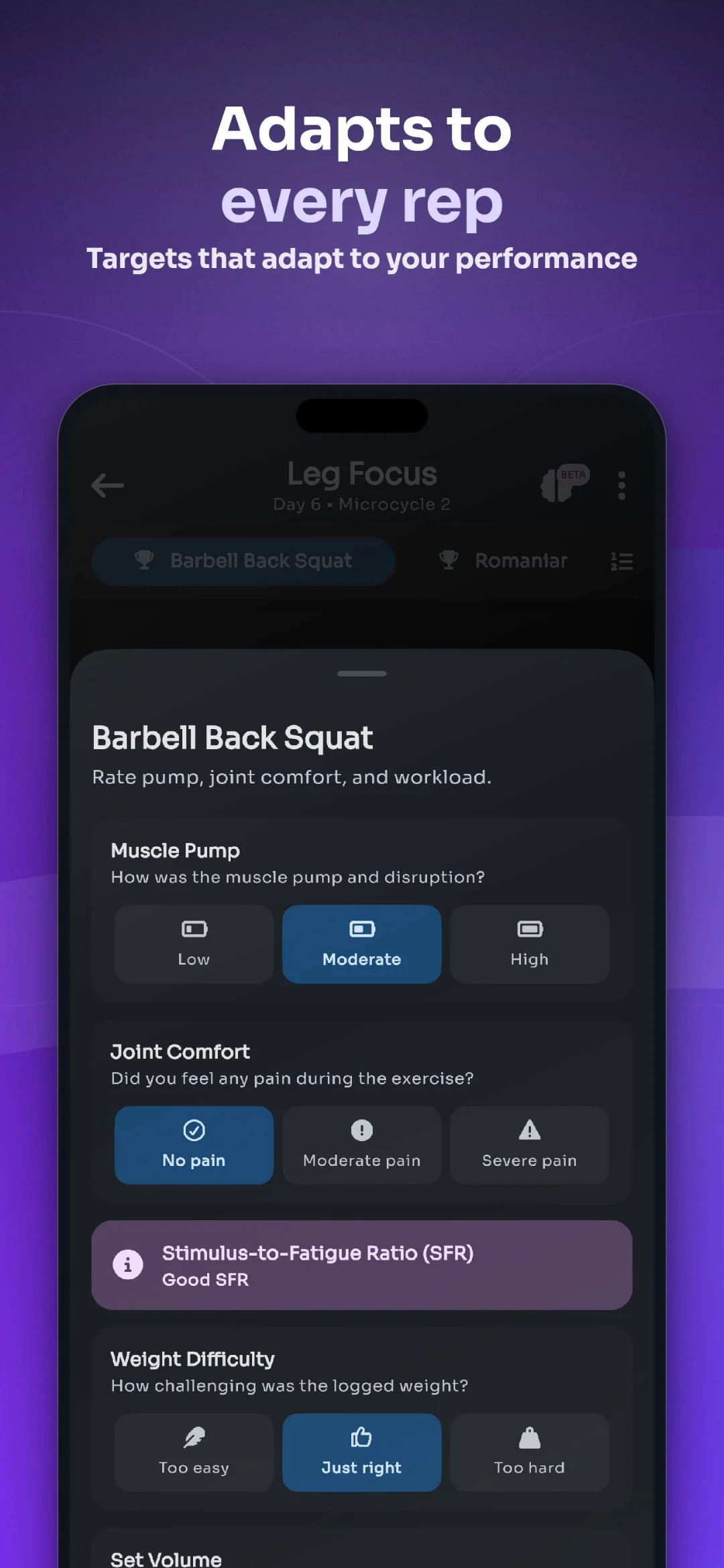 ELVT autoregulation – training targets that adapt to every rep