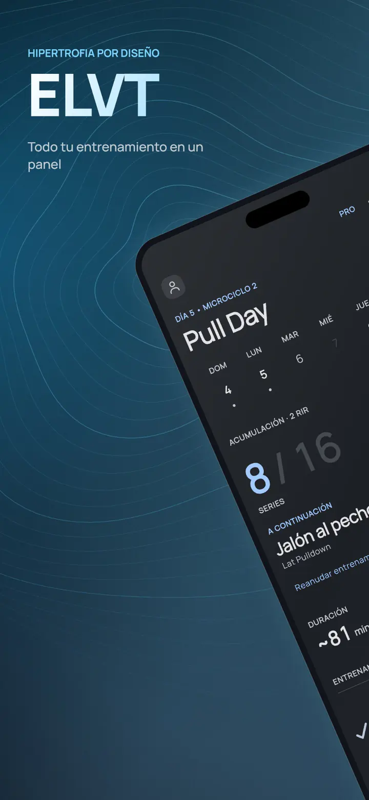 ELVT – Hypertrophy by Design – your entire training, one dashboard