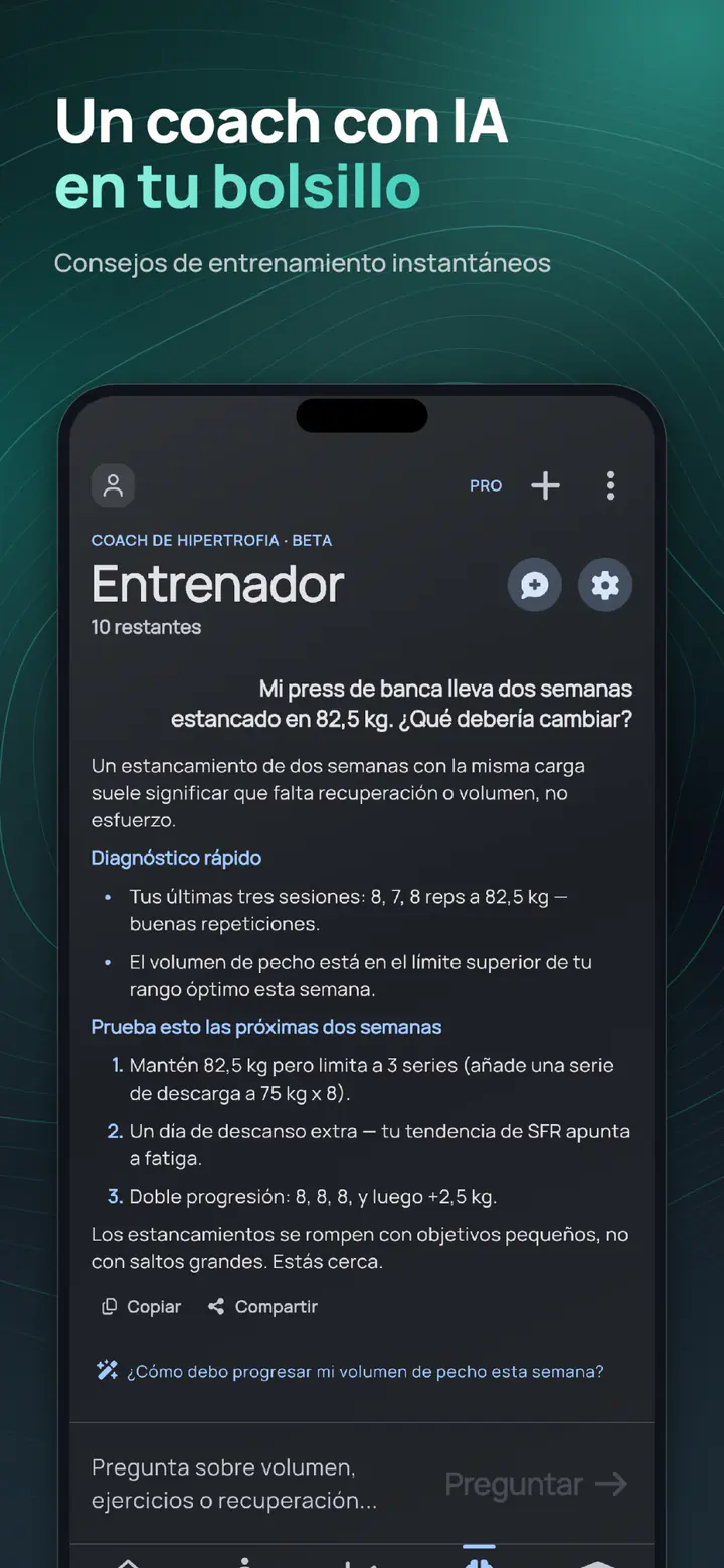 ELVT AI coach – instant, personalized training advice in your pocket