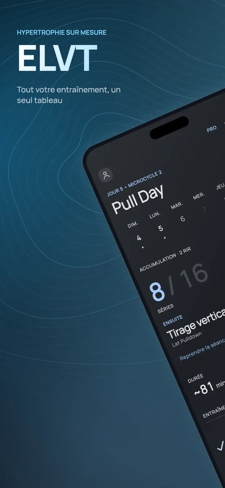 ELVT – Hypertrophy by Design – your entire training, one dashboard