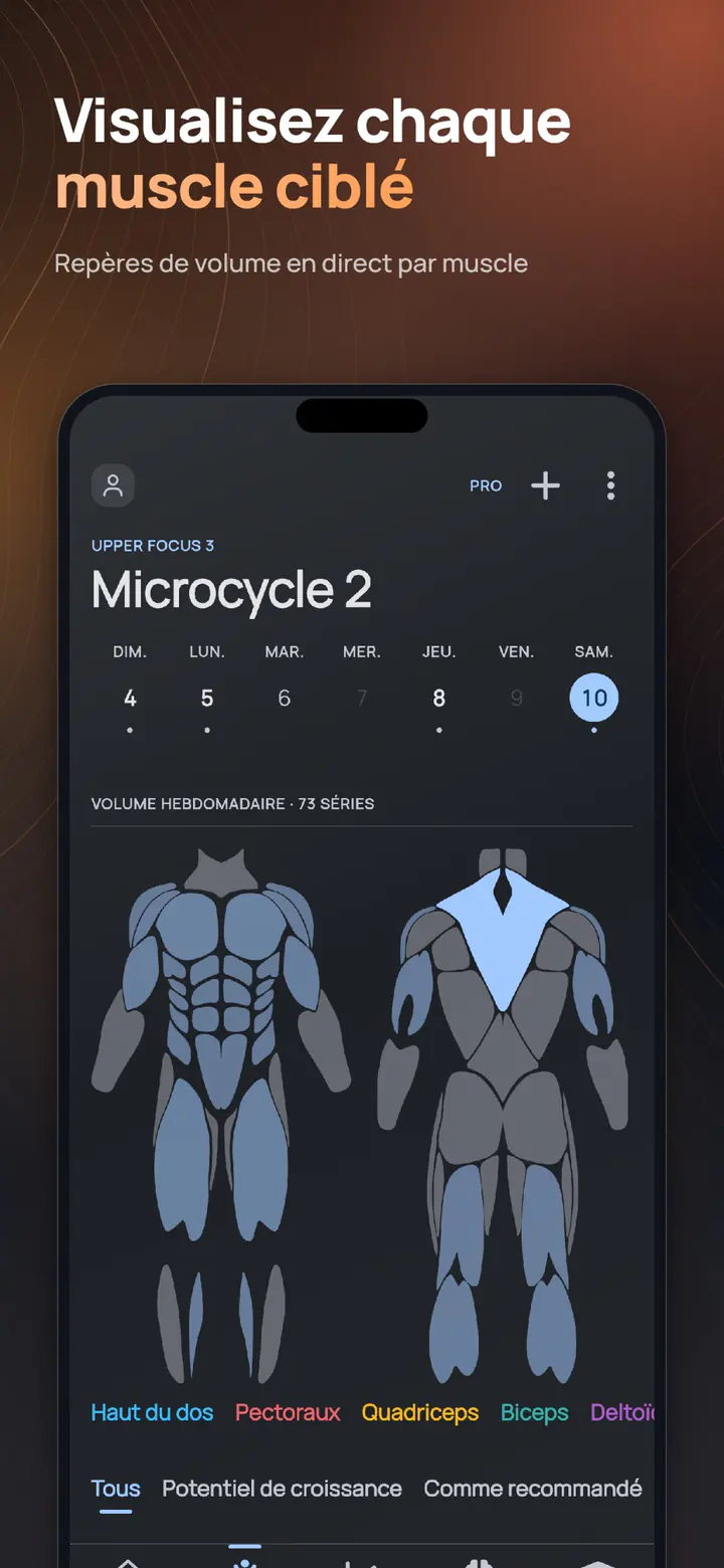 ELVT muscle heatmap – see every muscle light up with live volume landmarks