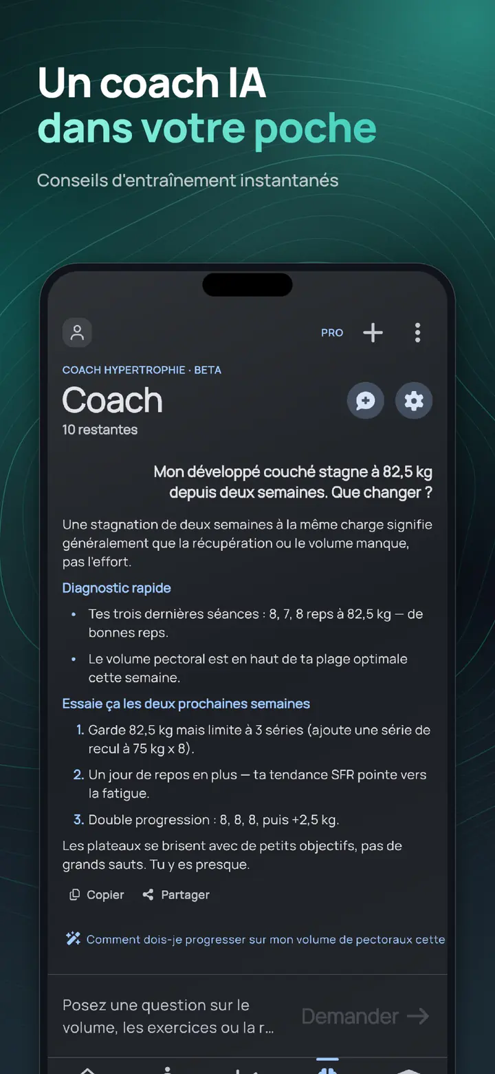 ELVT AI coach – instant, personalized training advice in your pocket