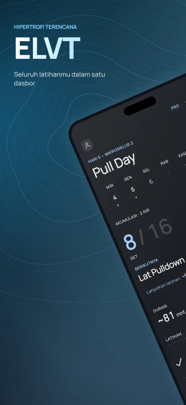 ELVT – Hypertrophy by Design – your entire training, one dashboard