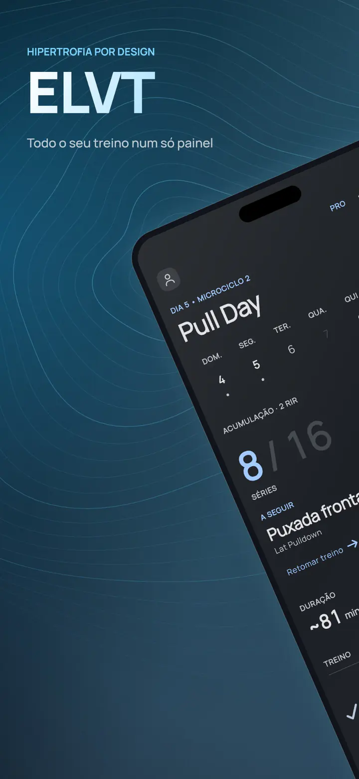 ELVT – Hypertrophy by Design – your entire training, one dashboard